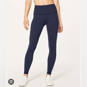 Navy “24 Lululemon Wunder Under